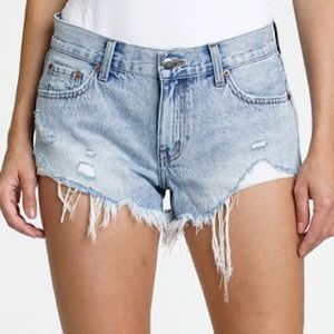 “NEW” Pistola Distressed Cut-Off Shorts